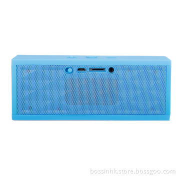 Cube Mini Wireless Plastic Phone Bluetooth Speaker with TF for Mobile (Bs-206)